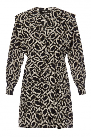 Patterned dress with pleated bottom, zdjęcie 1 Patterned dress with pleated bottom od Isabel Marant